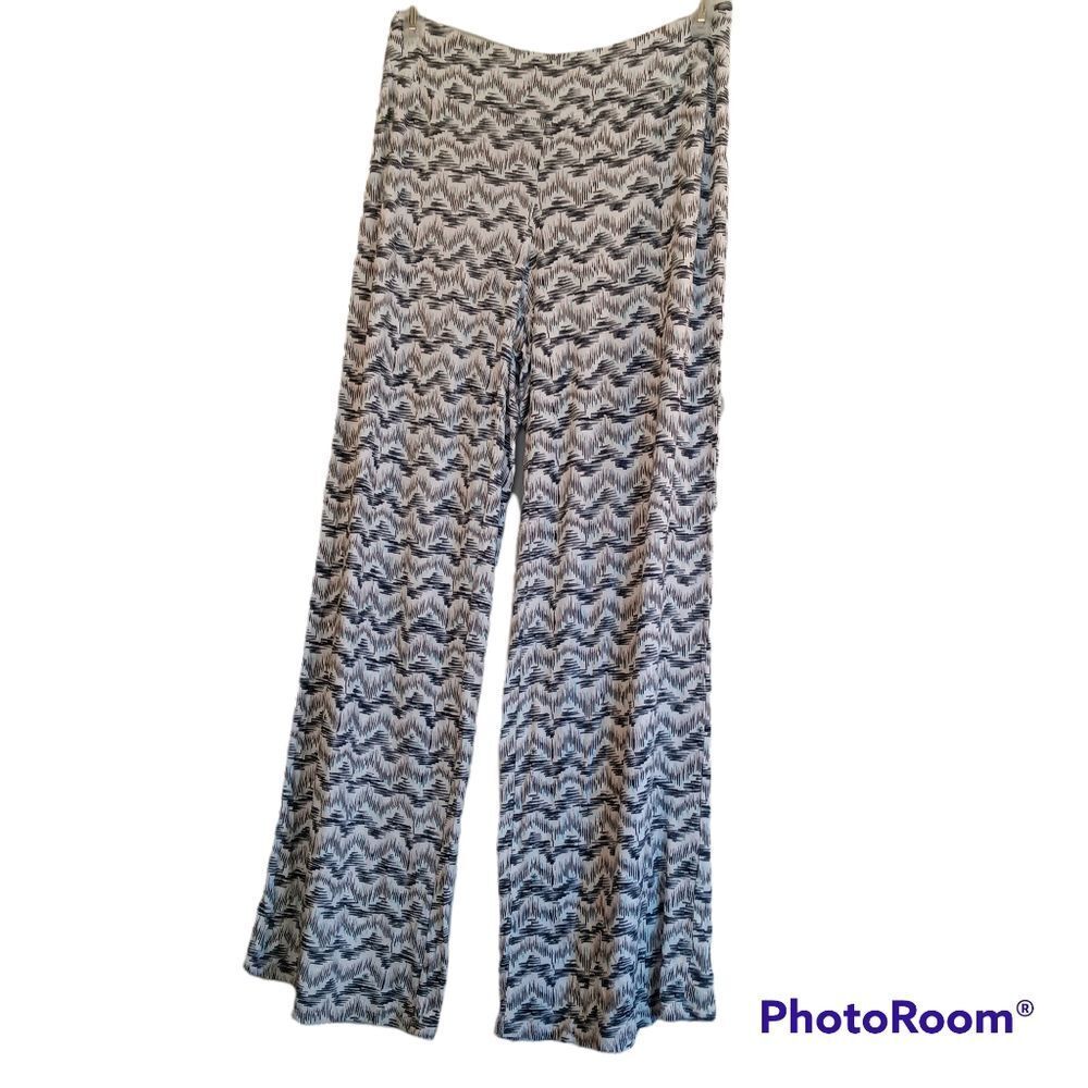 Vintage Printed Knit Boho Festval Leisure Lounge Pants sz 14/16 - Picture 1 of 6